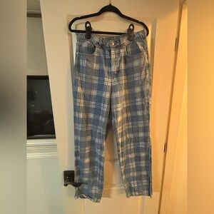 ⭐️ 5 For $25 Divided H&M Checkered Jeans (8)